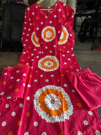 Nayantara Heavy Pure Cotton Hand Work Kurti with Pant & Dupatta