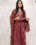 Aarini Premium Cotton Adda Work Kurti with Pant & Dupatta