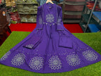 Anvika Cotton Handwork Kurti with Pant & Malmal Dupatta