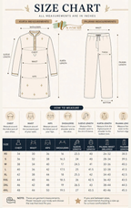 Zarvish Men's Digital Printed Kurta Pajama Set with Zari Embroidery for Weddings & Festive Wear