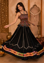 Kashvi Rayon Lehenga with Embroidered Banglory Blouse