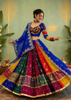 Ameera Georgette Thread & Sequins Work Lehenga with Choli & Dupatta