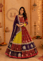 Vaidehi Designer Georgette Thread & Sequins Work Lehenga Choli Set
