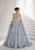 Rivanya Silk Dori & Sequins Work Lehenga Choli with Net Dupatta