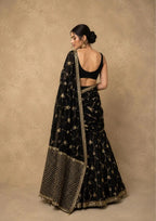 Noor Georgette Lehenga Style Saree with Thread & Sequins Work with Blouse & Dupatta