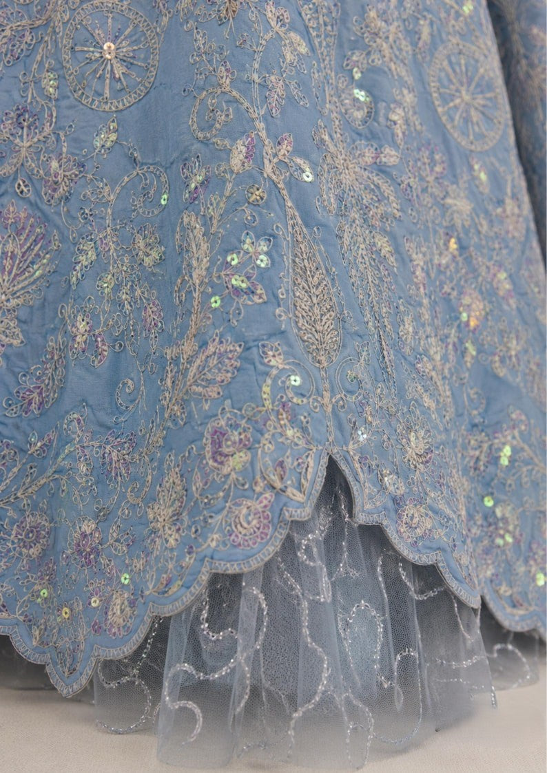 Rivanya Silk Dori & Sequins Work Lehenga Choli with Net Dupatta
