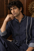 Denvor Men's Denim Shirt & Tailored Pant Co-Ord Set Modern Casual Streetwear