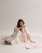 Meher Crepe Silk Embroidered Farshi Salwar Suit with Organza Dupatta for Festive & Wedding Wear
