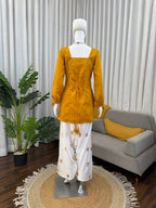 Amayra Ethnic Rayon Farshi Salwar Set with Thread Work