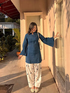 Amayra Ethnic Rayon Farshi Salwar Set with Thread Work