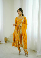 Chandni Raaz Anarkalis with 4.5 Meter Flair and Chudidar