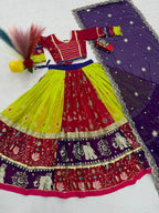 Vaidehi Designer Georgette Thread & Sequins Work Lehenga Choli Set