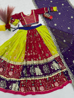 Vaidehi Designer Georgette Thread & Sequins Work Lehenga Choli Set