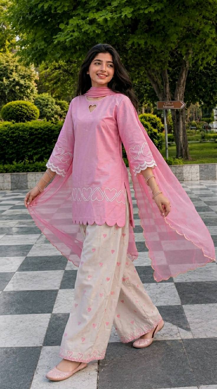Zareesha Designer Heavy Roman Silk Multi Embroidery Work Top with Heavy Farshi Salwar