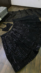 Designer Georgette Ready to Wear Lehenga Choli Set with Sequins Work
