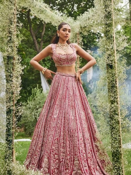 Ethnic Designer Lehenga Choli - Fully Stitched Ready to Wear for Weddings